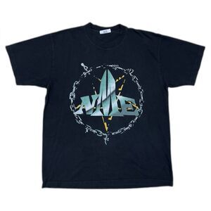 Vintage Manace‎ NME Tour T-Shirt Men’s Size M Black Rock Band Tee 90s